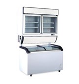  Tủ trưng bày siêu thị dưới đông, trên mát UP-1200
