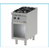 Bếp Âu 2 họng có chân đứng Nayati NGTR 4-75 ME