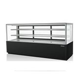Tủ trưng bày kính vuông 3 tầng dài 2,1m SKIPIO SB2100-3RD