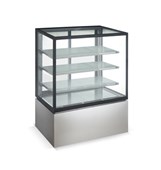 Tủ trưng bày bánh kính vuông 4 tầng Kolner KNGR850V