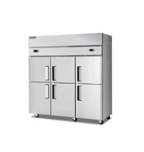 Tủ đông mát 6 cánh inox Fuji Air FFR65-6S