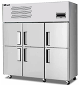Tủ Mát 6 Cánh Inox Fuji Air FR65-6S