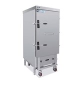 Tủ Hấp Gas Có Xe Đẩy 24 Khay Meichu ZFG-ZFR24