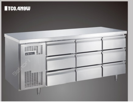 Tủ lạnh bàn 9 ngăn kéo TC0.4N9W