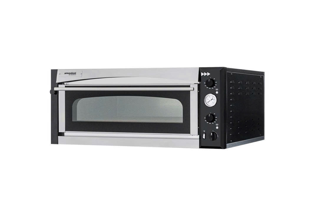 Lò nướng bánh pizza 4 bánh dùng điện Prismafood SUPERIOR XL 4 GLASS