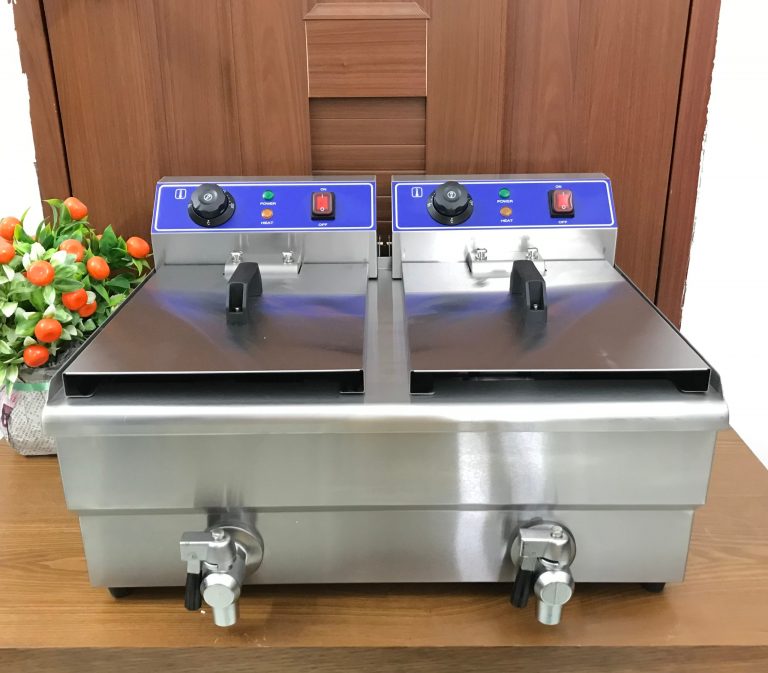 Bếp chiên nhúng điện đôi EF-102V