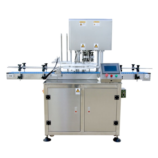 Máy viền mí lon, hộp, hũ tự động một đầu