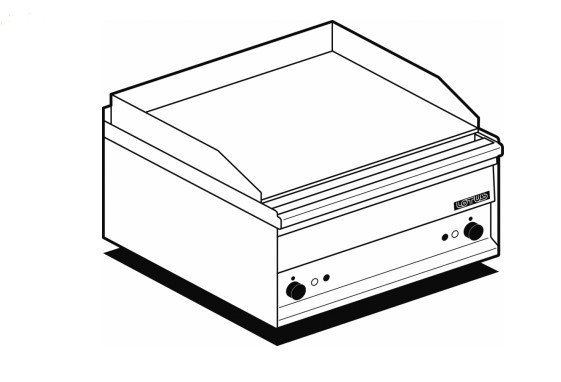 Bếp rán phẳng trơn dùng điện Lotus FTL-2EM