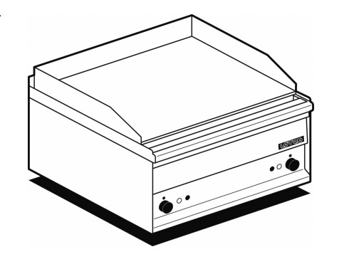 Bếp rán phẳng trơn dùng điện Lotus FTL-2ET