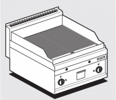 Bếp rán mặt rãnh dùng gas Lotus FTR-6G