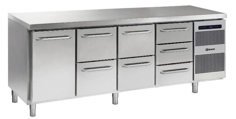 Bàn Lạnh Gram GASTRO K 2207 CSG A DL/2D/2D/3D L2