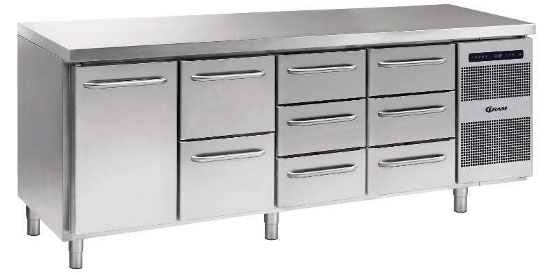 Bàn Lạnh Gram GASTRO K 2207 CSG A DL/2D/3D/3D L2