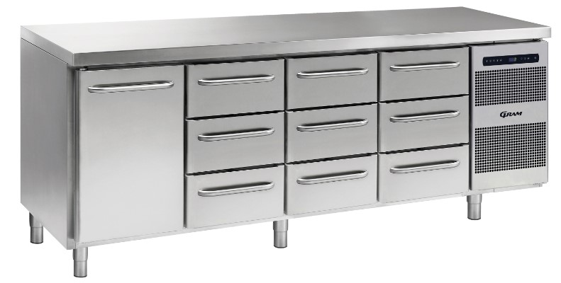 Bàn Lạnh Gram GASTRO K 2207 CSG A DL/3D/3D/3D L2