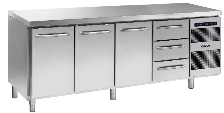 Bàn Lạnh Gram GASTRO K 2207 CSG A DL/DL/DL/3D L2