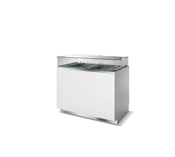 Tủ Trưng Bày ISA Kelly Lineare Gelato W125-D80-H117