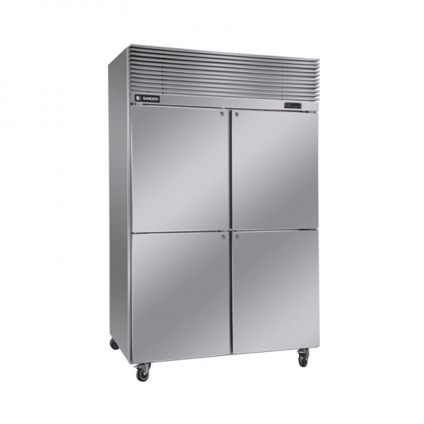 Tủ mát 4 cánh inox Sanden SRC-1233