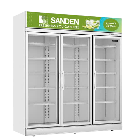 Tủ mát 3 cánh kính Sanden Intercool SPM-1800C 