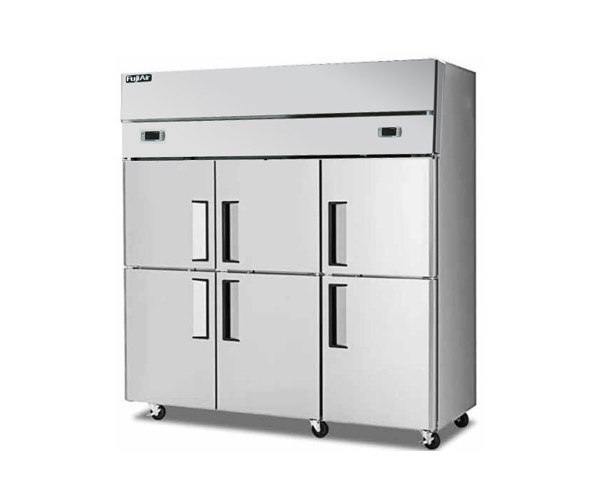 Tủ đông mát 6 cánh inox Fuji Air FFR65-6S