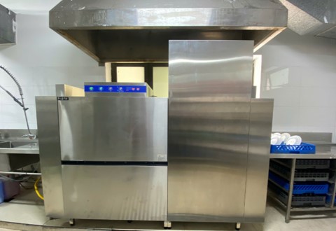 Máy rửa chén, bát băng chuyền Fuji Air FJ200 LC / RC (Có sấy)