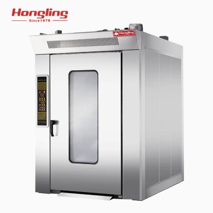 Lò nướng bánh mỳ xoay 12 khay dùng điện Hongling HX-12D-01