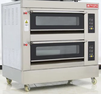 Lò nướng 2 tầng 4 khay dùng điện điều khiển điện tử Hongling XYF-2KA-NM