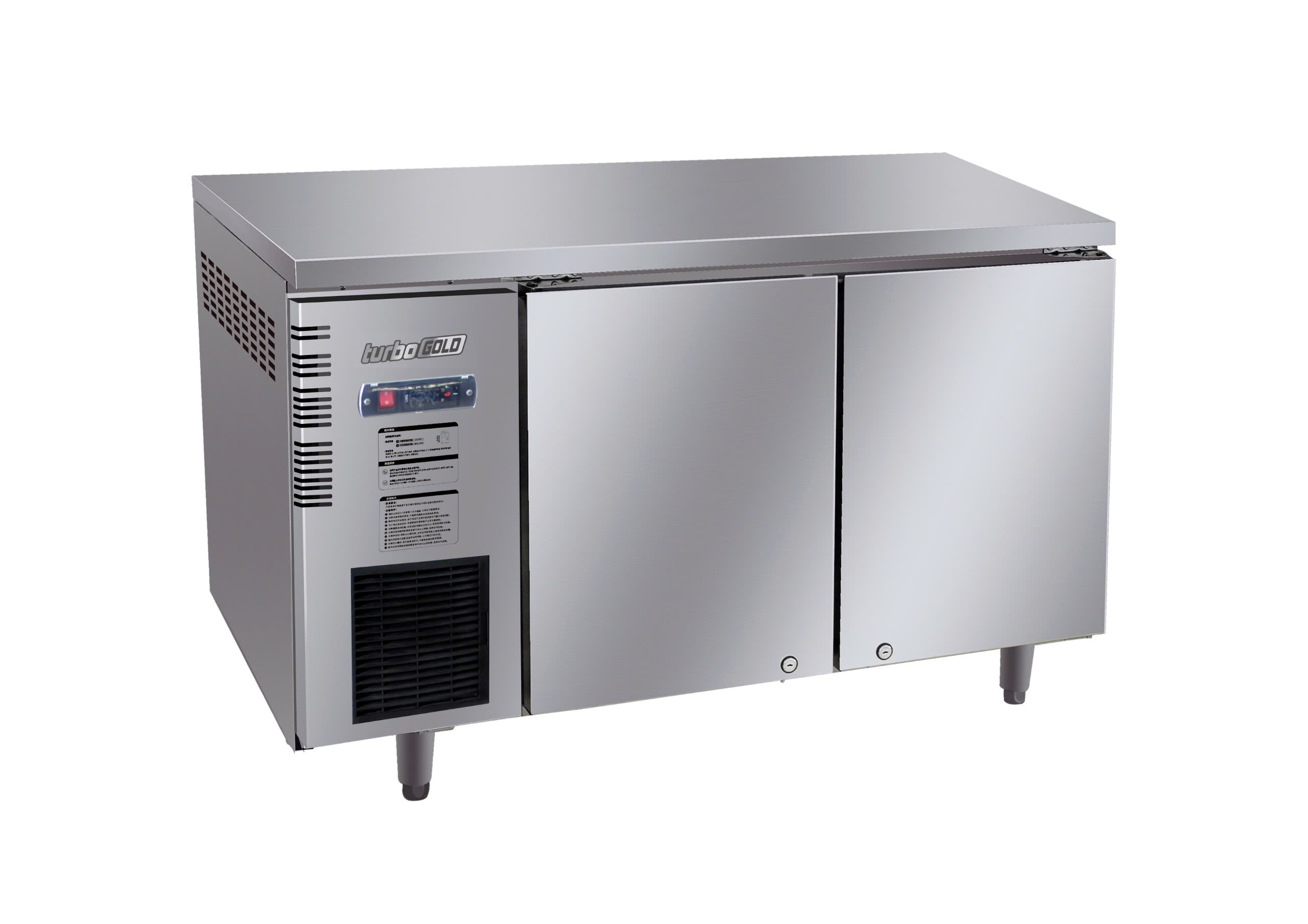 Bàn mát 2 cánh inox TurboGold TG-12UC