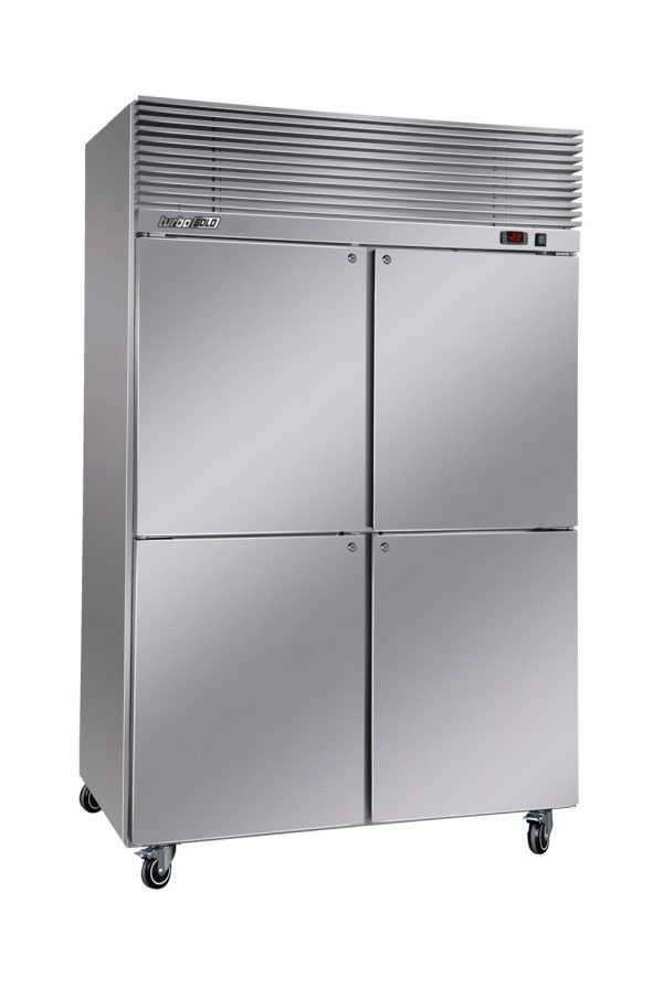 Tủ mát 4 cánh inox đứng TurboGold TG-4DC