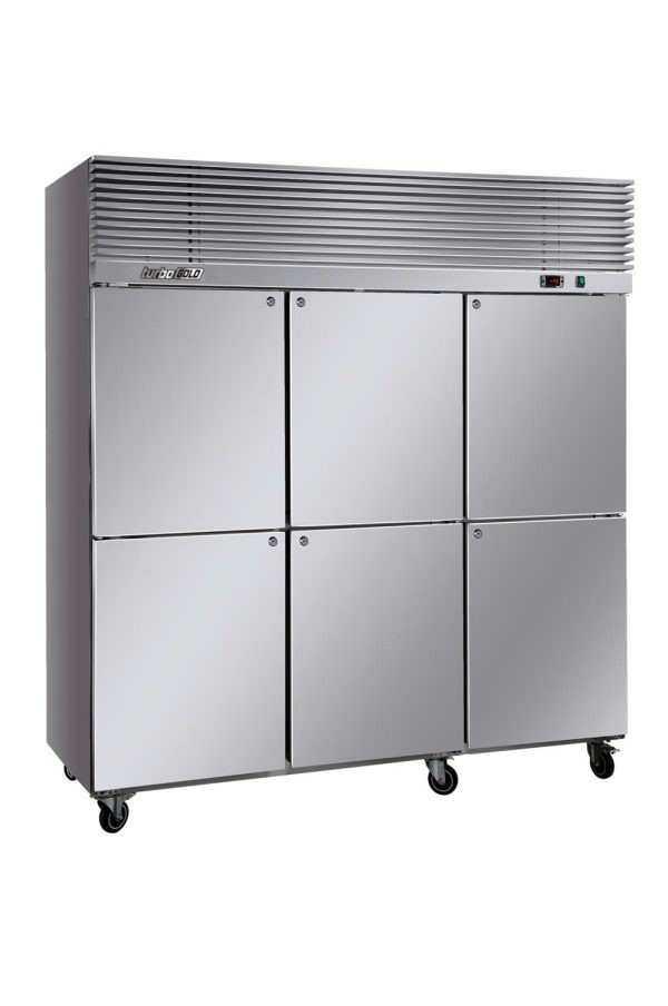 Tủ đông 6 cánh inox TurboGold TG-6DF