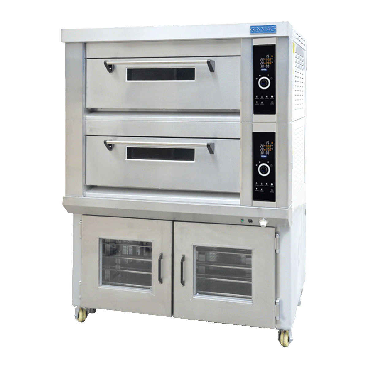Lò nướng kết hợp tủ ủ Sinmag SM-802T+SM-15FG