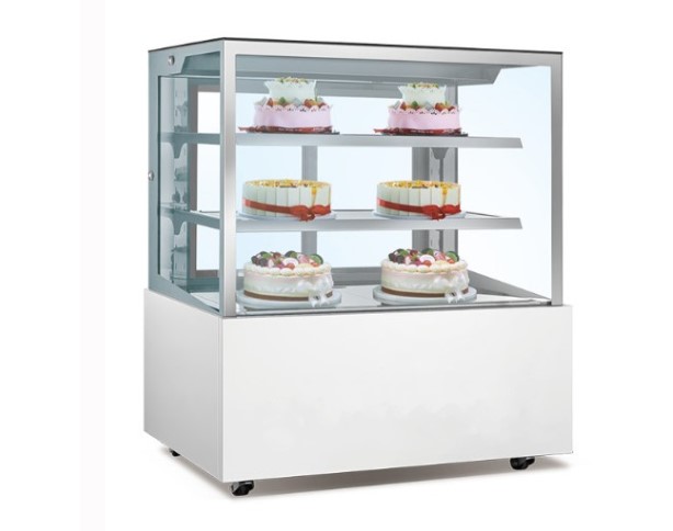 Tủ trưng bày bánh kính vuông Meichu MK-12-S