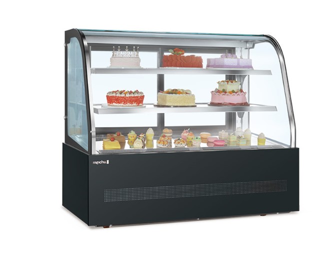 Tủ trưng bày bánh kính cong Meichu MK-12-Z