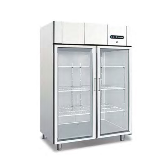 Tủ Đông Đứng 2 Cánh Kính Coolmes AF1.0G2