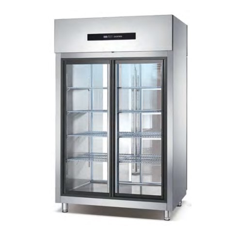 Tủ Trưng Bày Đứng Có Cửa Kính Hai Mặt Coolmes S1.0G4-STP