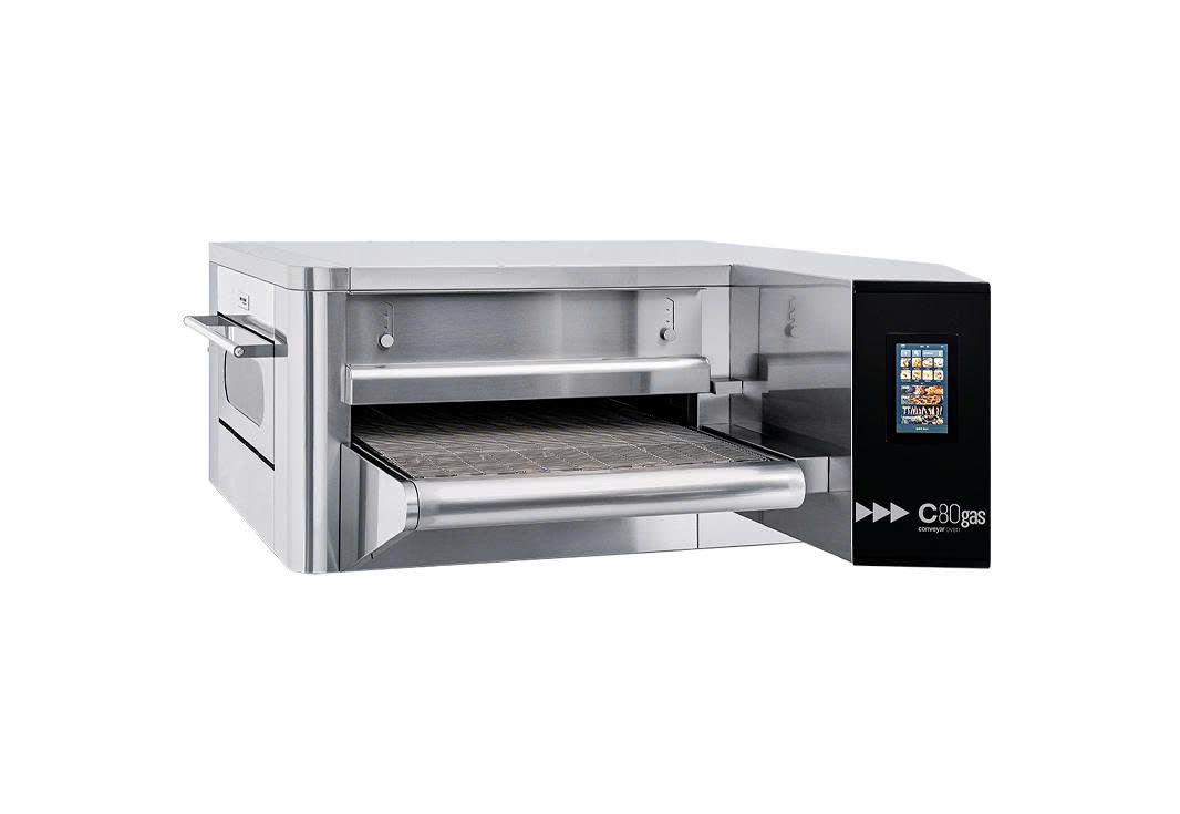 Lò nướng pizza băng chuyền gas Prismafood TUNNEL C80 GAS