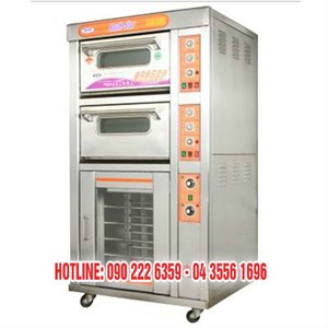 Lò nướng Gas thông thường với ngăn ủ lạnh