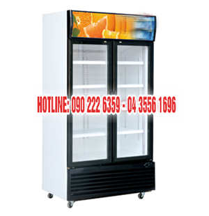 Tủ mát 2 cánh cửa nhựa (680 Lít)