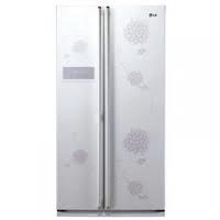 Tủ lạnh SBS LG GRB217BPJ - 528L, Trắng hoa, KTS