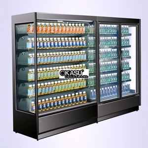 Tủ mát trưng bày siêu thị OKASU OKS-SG16CL