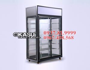 Tủ mát trưng bày siêu thị OKASU OKS-SG18SG