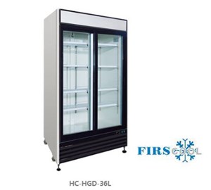 Tủ mát 2 cánh kính cửa trượt FIRSCOOL HC-HGD-36L