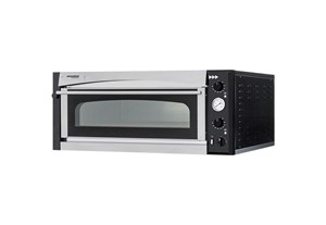 Lò nướng bánh pizza 4 bánh dùng điện Prismafood SUPERIOR XL 4 GLASS