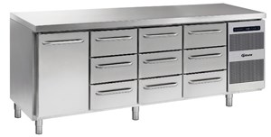 Bàn Lạnh Gram GASTRO K 2207 CSG A DL/3D/3D/3D L2
