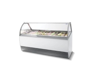 Tủ Trưng Bày ISA Millennium Gelato Curved LX W190-D108-H135