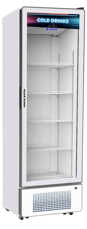 Tủ mát 1 cánh kính Sanden Intercool SPD-0500P