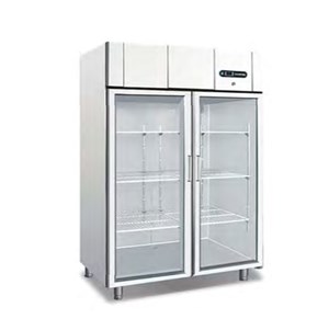 Tủ Đông Đứng 2 Cánh Kính Coolmes AF1.0G2