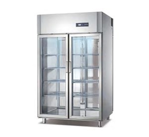 Tủ Trưng Bày Đứng Có Cửa Kính Hai Mặt Coolmes AS1.0G4-ST