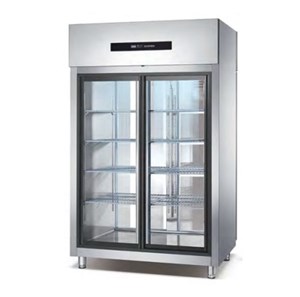 Tủ Trưng Bày Đứng Có Cửa Kính Hai Mặt Coolmes S1.0G4-STP