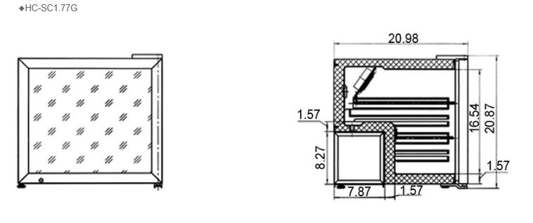 tu mat de quay firscool hc-sc1.77g hinh 1