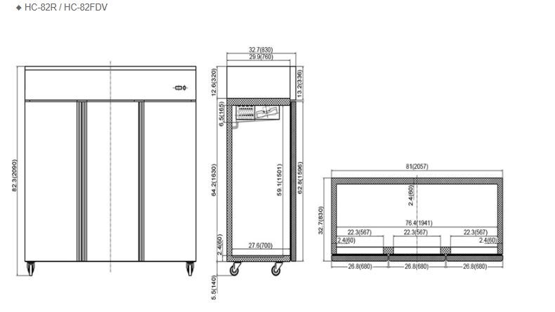 tu mat firscool hc-82r hinh 1