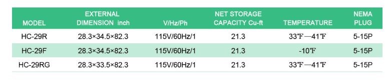 tu mat 1 canh kinh firscool hc-29rg hinh 0